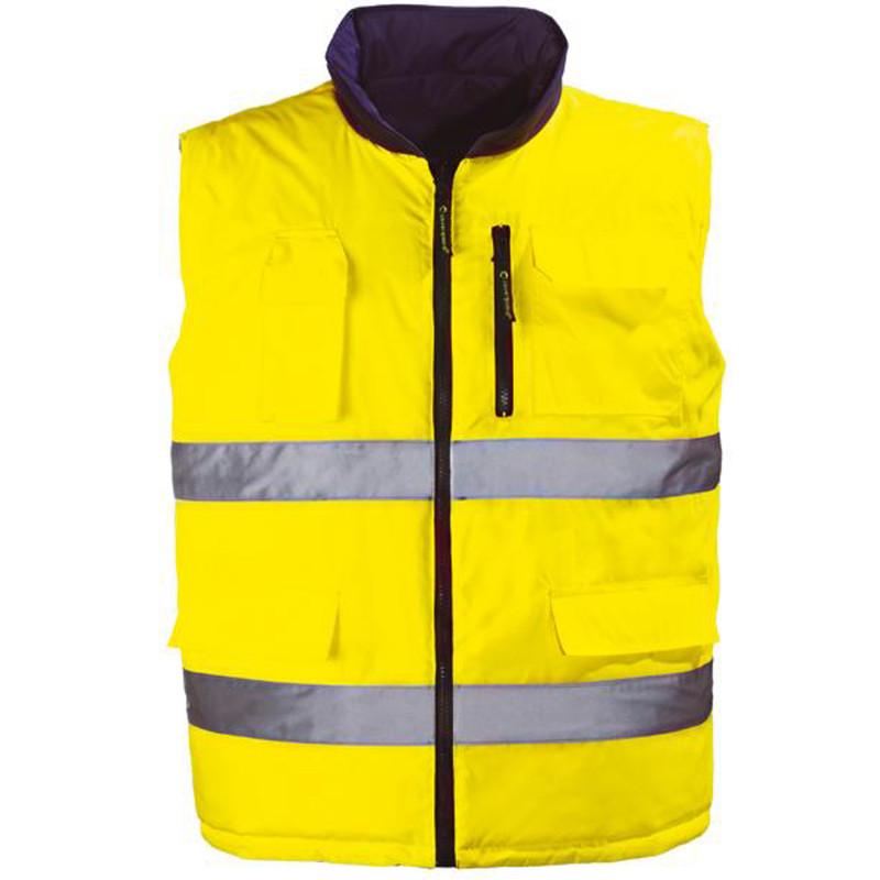 EPRO - Gilet haute visibilité réversible HI-WAY - Taille L - 7HWGYL - Fluorescent et rétro-réfléchissant_0