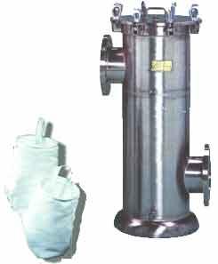 Filtres à poches AZ Industries - Débit jusqu'à 500 m3/h - Filtration 1µ à 1000µ - Corps en acier, inox, PP, PVDF_0