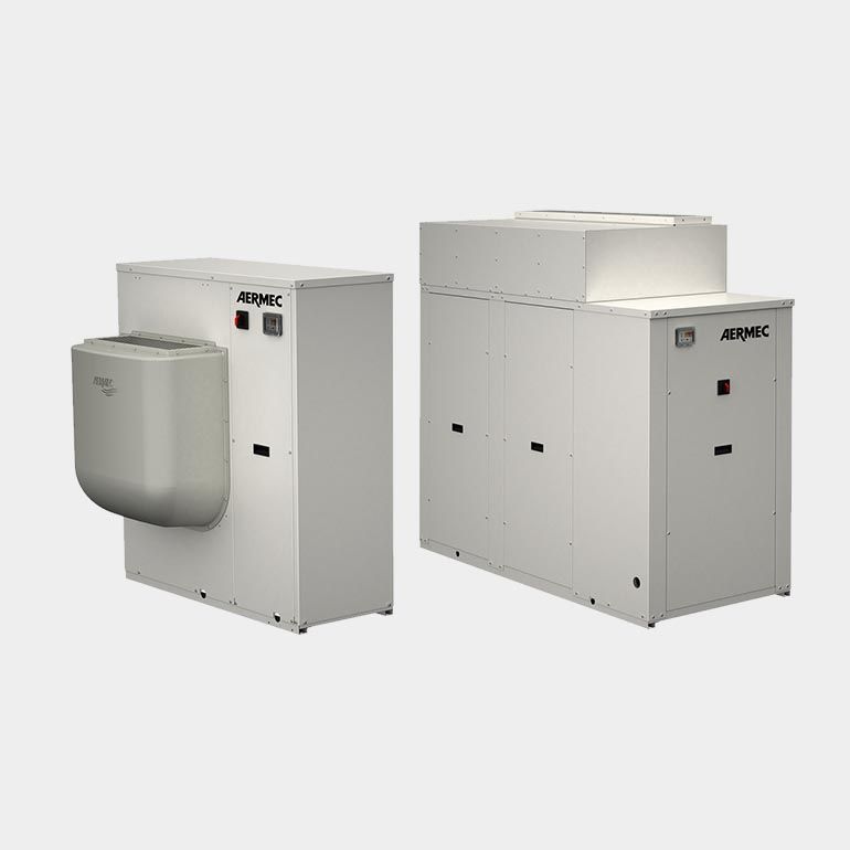 Groupe d'eau glacée CL - Aermec France - 5.50 ÷ 39.30 kW - air-eau pour installation intérieure_0