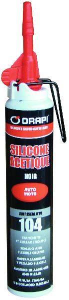 JOINT SILICONE NOIR PRESSURISE 200 ML