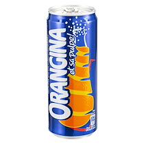 ORANGINA ORANGE CANETTE 33 CL - CARTON DE 24