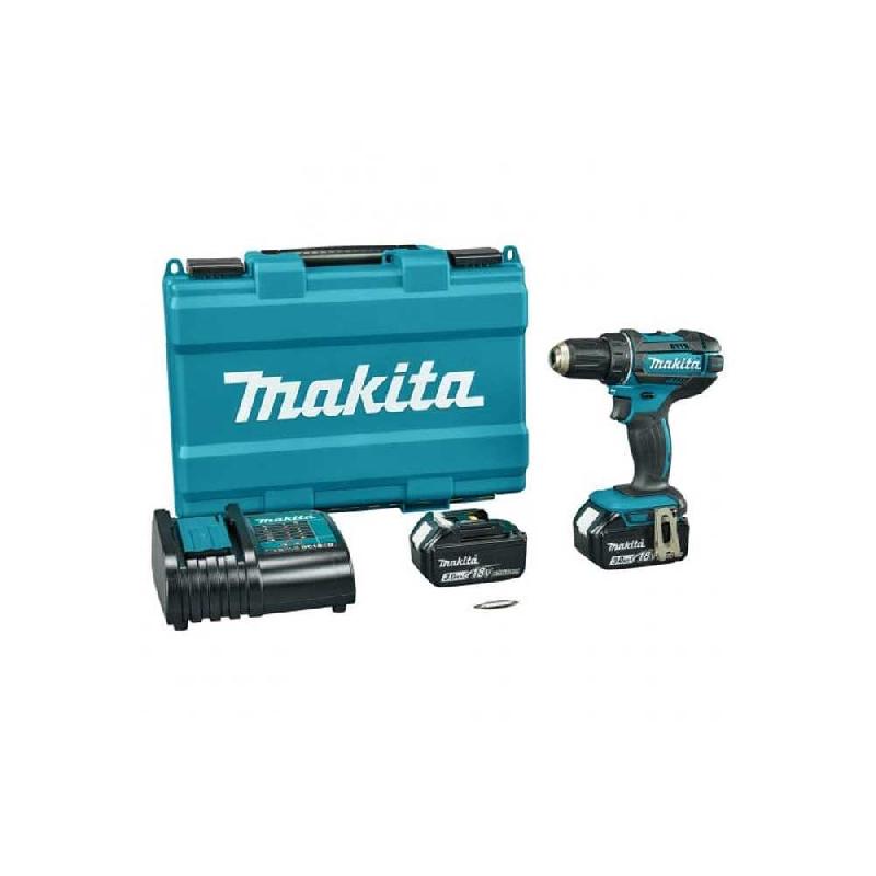 Perceuse visseuse LXT 18 V Li-ion turquoise/noir mandrin 1,5–13 mm Makita - bleu DDF482SFE_0