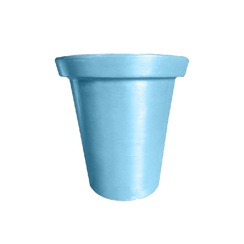 PLAST'UP ROTOMOULAGE Pot de fleurs rond xxl delight 760l - BLEUPASTEL - bleu 0637962081671_0