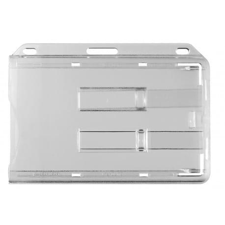 Porte-badge 2 carte avec poussoirs d'extraction_0