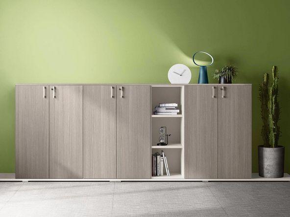 Lot de 2 armoires mi-hautes About Office_0