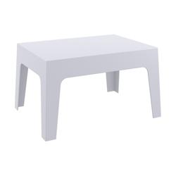 Resol garbar URBAN Table Basse Intérieur, Extérieur 70x43 Gris Argent - gris plastique 60840_0