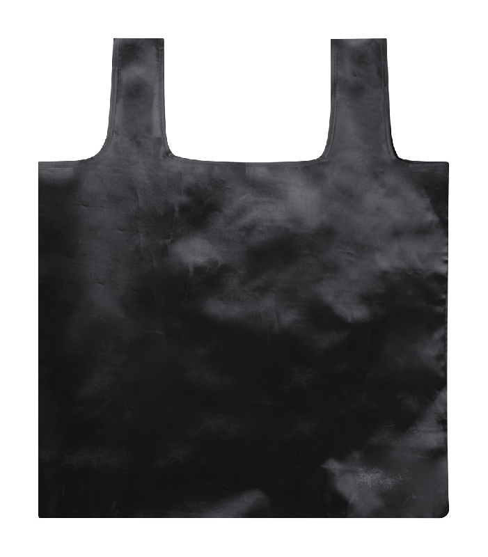 Sac shopping pliable en RPET recyclé - 26g - Couleur noire_0