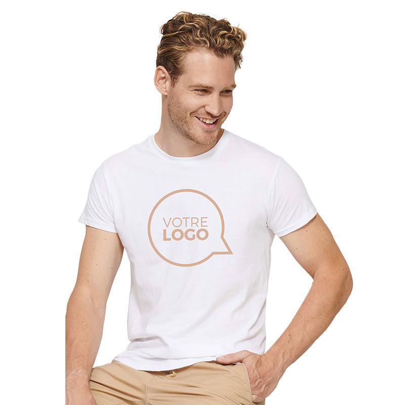 Tee-shirt coton bio Epic blanc - Tee-shirts personnalisés blanc_0
