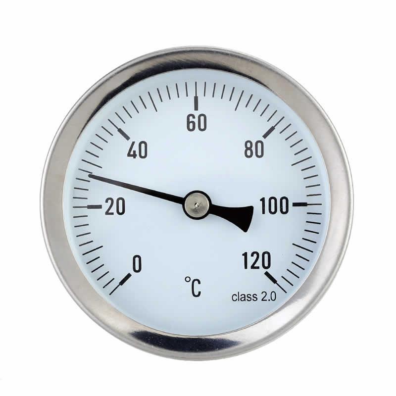Thermomètre à cadran d'applique sur tuyauterie_0