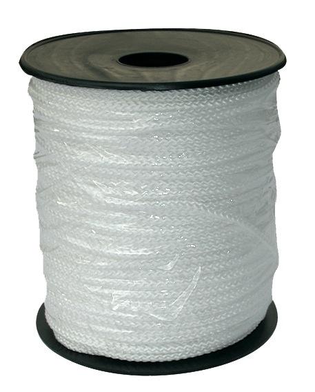 Tresse blanche en polypropylène - ø 2 mm x 100 m - Corde de levage_0