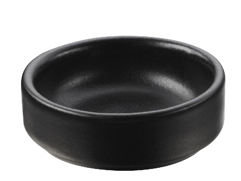 COUPELLE ROND NOIR PORCELAINE Ø 6,3 CM COOK AND PLAY REVOL