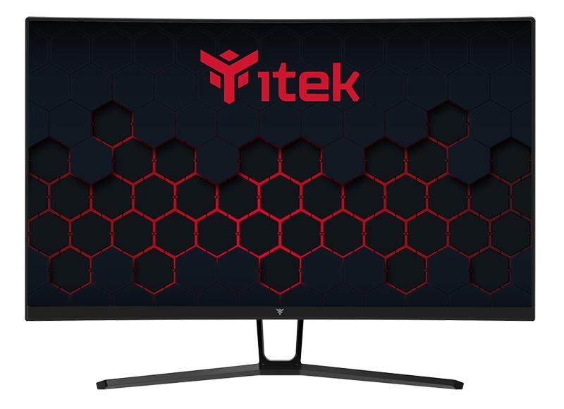 ITEK GGC - Écran incurvé 27'' (68,6 cm), Full HD 1920 x 1080 pixels, LED, 1 ms, 240 Hz, Noir (ITMC27V24)_0