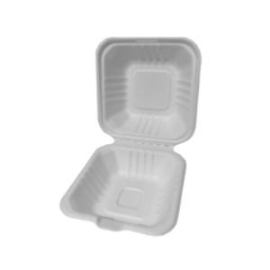 50 BOITES DOUBLES BURGERS BIODÉGRADABLE 153 X 150 X 77 MM