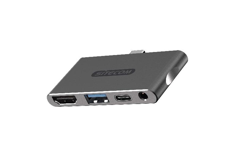 SITECOM CN-392 ADAPTATEUR MOBILE MULTIPORT USB-C VERS 1 HDMI + 1 USB 3_0