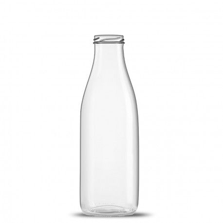 9014222 - Bouteilles en verre Boboco - 105 cl - Bouteille de lait fraîcheur, teinte blanche, bouchage Twist-Off_0