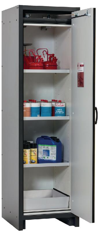 ARMOIRE SÉCURITÉ Q-CLASSIC-30 Q30.195.056.R GRIS/JAUNE - MANUTAN COLLECTIVITÉS