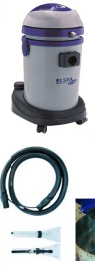 Aspirateur injecteur extracteur Estro WPV125 - 1400W, cuve 37L, réservoir détergent 8L_0