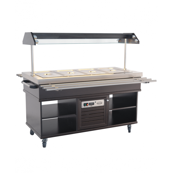 BUFFET CHAUD GN 4/1 L1500mm 7078.0030 Combisteel_0