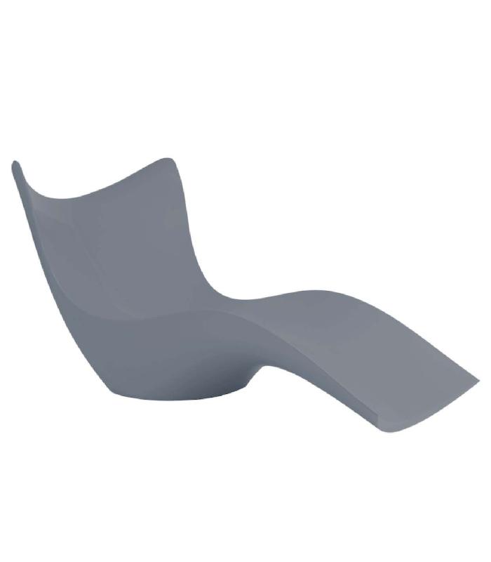 Chaise longue design SURF - gris_0