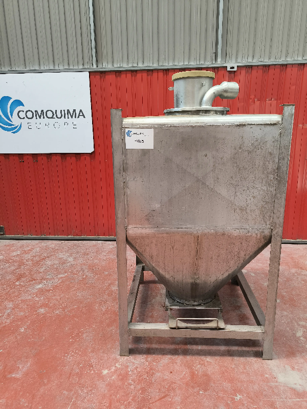 Cuve carrée en acier inoxydable 1.000 litres - référence                        :                         c13863_0