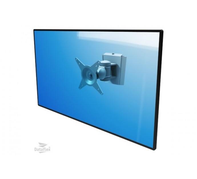 Dataflex support mural Viewmate 52032 - 1 écran - bras court pivotant jusqu'à 15kg - VESA 75x75/100x100_0