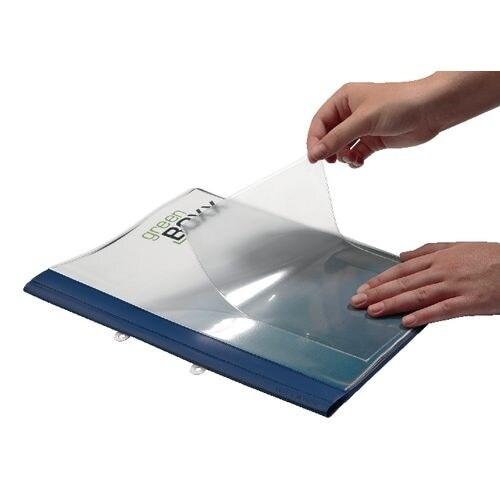 Durable Boîte de 25 étuis adhésifs POCKETFIX, 148x105 mm, transparent - transparent 8276-19_0