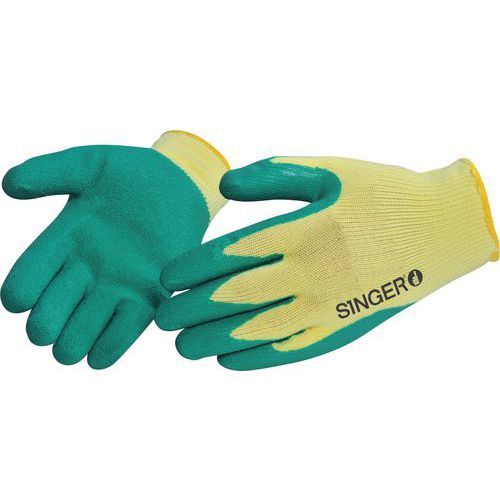 GANTS DE MANUTENTION DE PROTECTION TRICOTÉ DE JAUGE 10 ET DE TAILLE 10 - SINGER SAFETY
