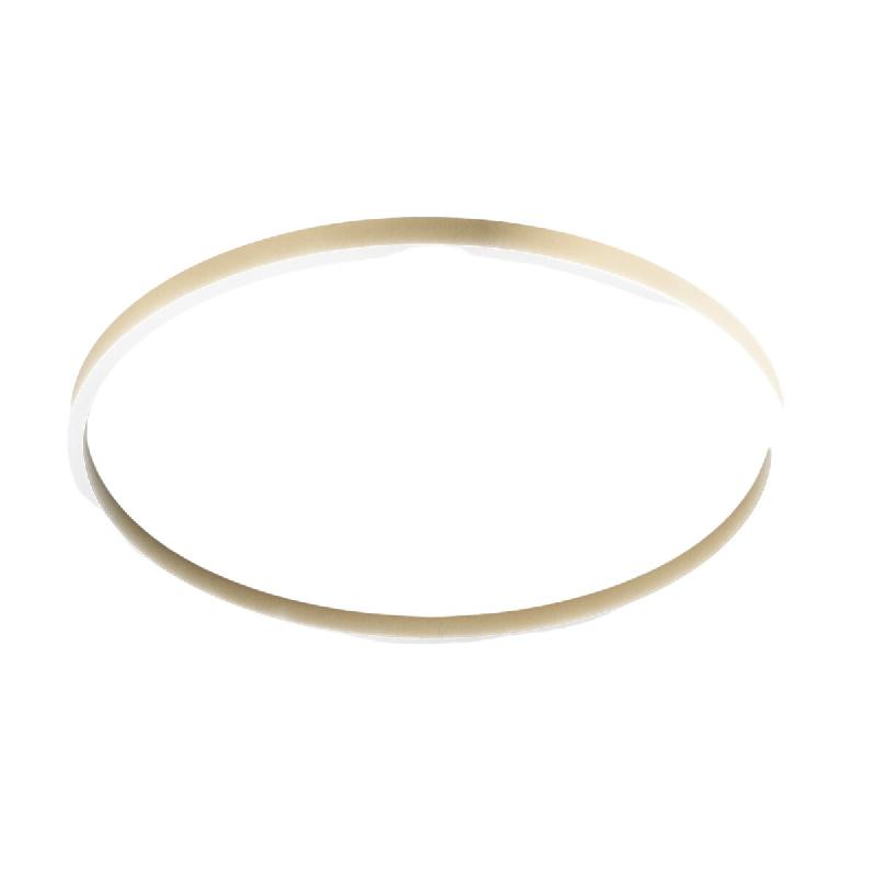 Gea Luce Plafonnier Aela P/G En Nouvel Aluminium Beige 60W+12W Led Intégrée Double Émission 3800Lm Dimmable Coupe De Phase - Gealuce - beige AELA P_0