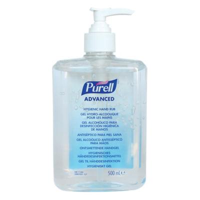 Gel hydroalcoolique Purell, flacon pompe de 500 ml_0