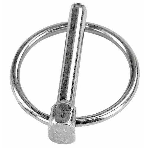 GOUPILLES CLIPS - ACIER ZINGUÉ BLANC - DIAMÈTRE 10 MM - 10 PIÈCES BRICOZOR