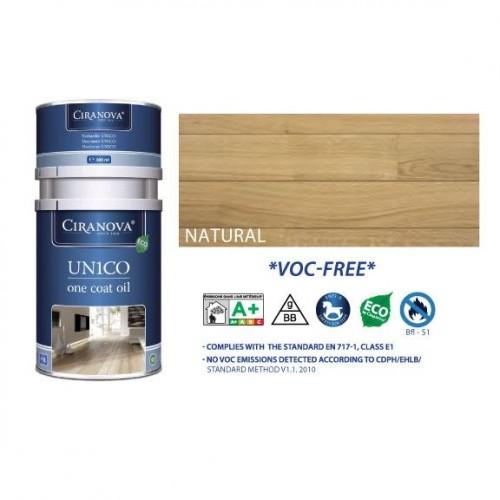 HUILE MONOCOUCHE BICOMPOSANT UNICO NATURAL 7253 - 300 ML CIRANOVA