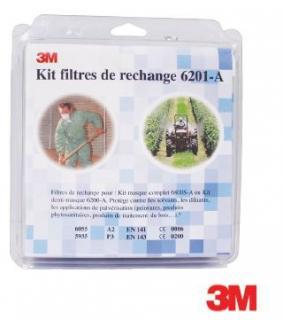 KIT FILTRES PHYTOSANITAIRES A2P3 6201-A