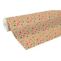 KRAFT BRUT 70G, RL 50X70M DÉCORATIONS DE NOËL - A MOTIFS