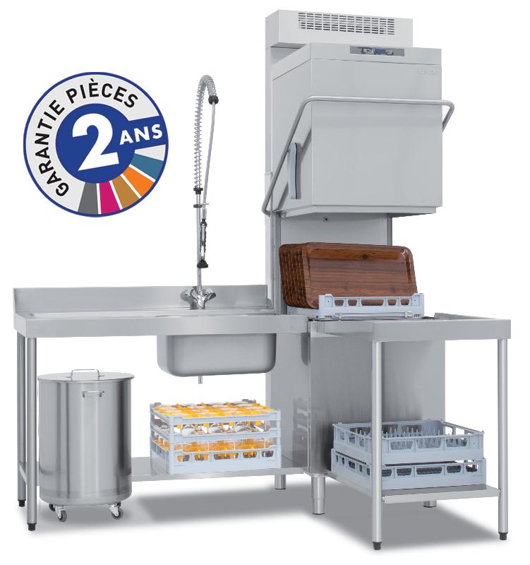 Lave-vaisselle à capot PRO831A avec condenseur de buée - COLGED - Gamme PROTECH - Économies d'énergie et confort utilisateur_0
