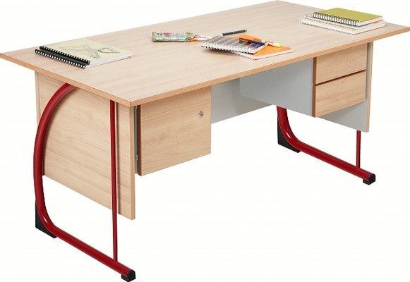 BUREAU FIDJI, PLATEAU BEIGE, CHANTS ALAISÉS, PIÈTEMENT GRIS - MANUTAN COLLECTIVITÉS