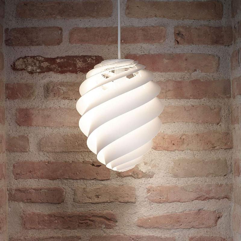 LE KLINT SWIRL 2 SMALL SUSPENSION BLANCHE