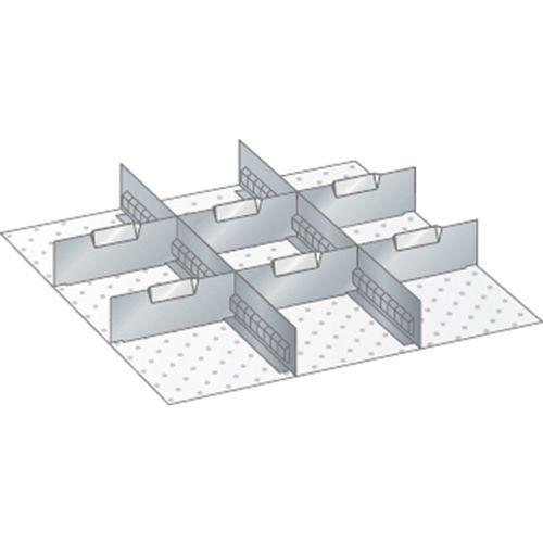 MATÉRIEL DE SUBDIVISION POUR TIROIRS 459X459X100MM - LISTA