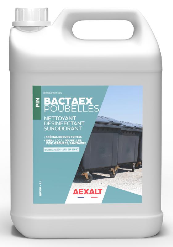 Nettoyant désinfectant surodorant Bactaex pour poubelles - bidon 5L - AEXALT - ND310 - 441195_0