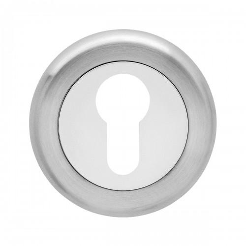 PAIRE DE ROSACES DE SÉCURITÉ RONDES ESR 335 - INOX - DIAMÈTRE 52 MM KARCHER DESIGN