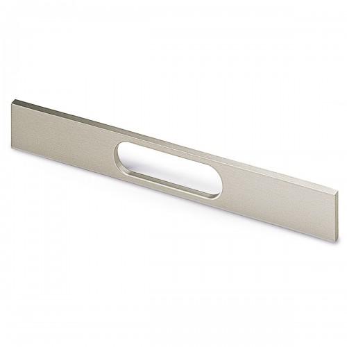 POIGNÉE DE MEUBLE APUA - EN INOX BROSSÉ - HAUTEUR 34 MM - PAR 4 - 472X7MM HETTICH