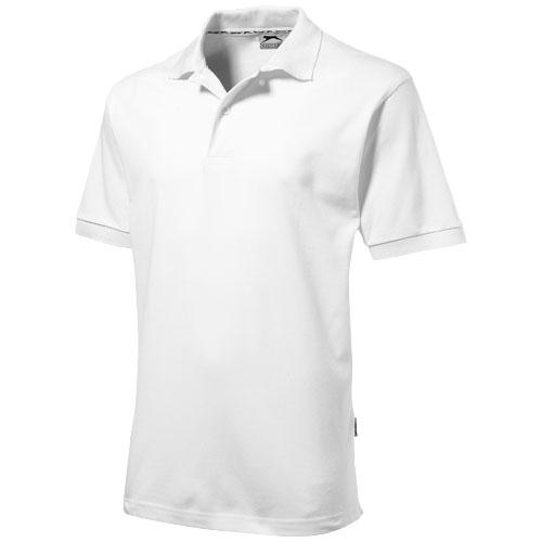 Polo manches courtes pour homme Forehand 33S01014 - maille piquée 100% coton peigné 200-220 g/m²_0