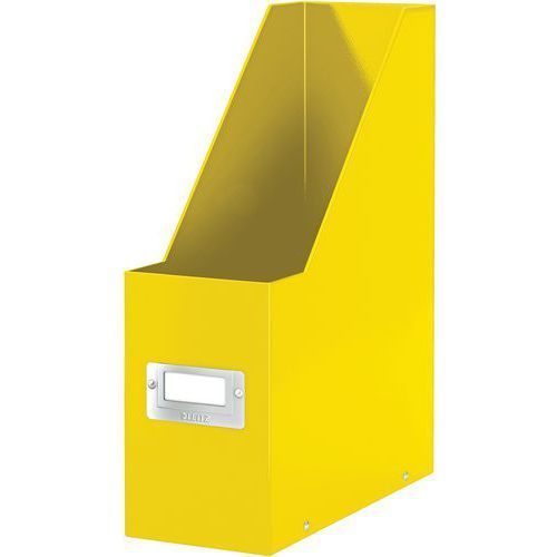 PORTE-REVUES CLICK & STORE WOW - JAUNE - LEITZ