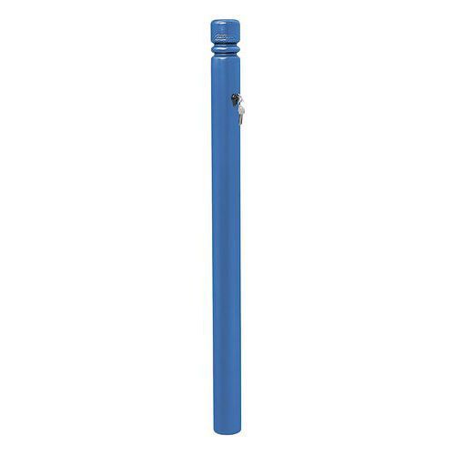 POTELET AMOVIBLE PRIMABLOC 3 CLÉS ID.CITY - ZINC BLEU 5010 - PROCITY