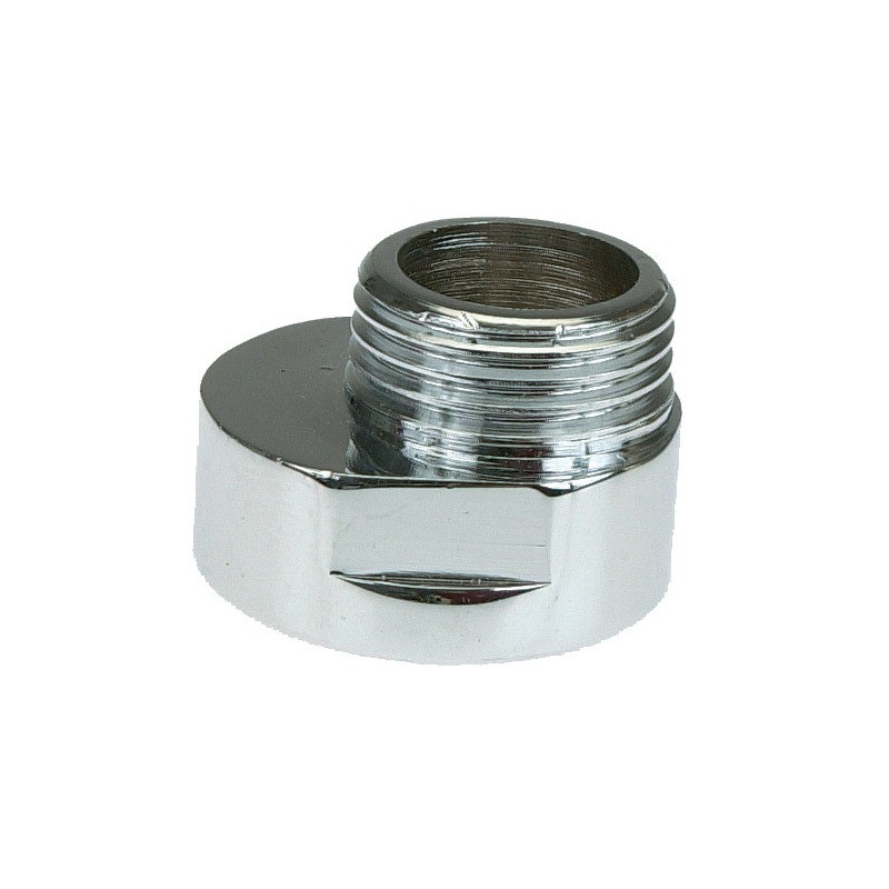 RACCORD EXCENTRÉ 5MM M15X21 F20X27 CHROMÉ - DUMONT - D44503C