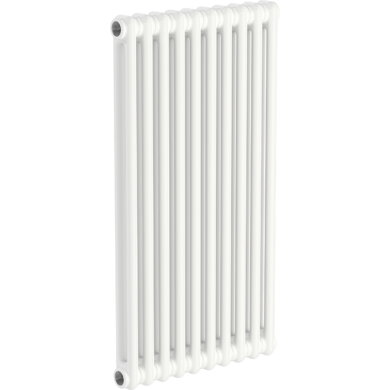Radiateur IVREA en acier Tubulaire Vertical Ø25mm H756mm 2 Colonnes 18 éléments Blanc - Thermador - IV075618202NBZ01_0