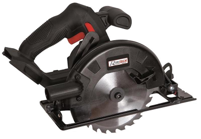 Scie circulaire 165mm RIBIMEX R-BAT20 20V - sans batterie ni chargeur - profondeur et angle réglables_0