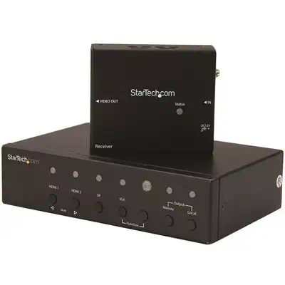 StarTech Extendeur vidéo HDBaseT multi-entrées avec switch_0