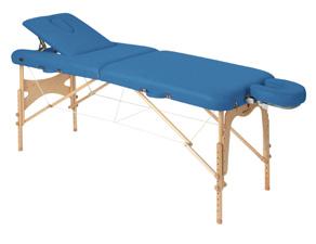 Table de massage pliante en bois - Luxe C-3610M63 - 70x186 cm - Réglable avec tendeur_0