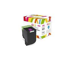 TONER REMANUFACTURÉ OWA - HAUTE CAPACITÉ - MAGENTA - POUR LEXMARK 80C2HM0, 80C2HME