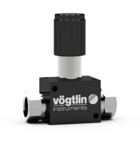 Vanne de régulation haute précision pour gaz - M-Flow avec molette de réglage 15 tours et affichage numérique en option_0